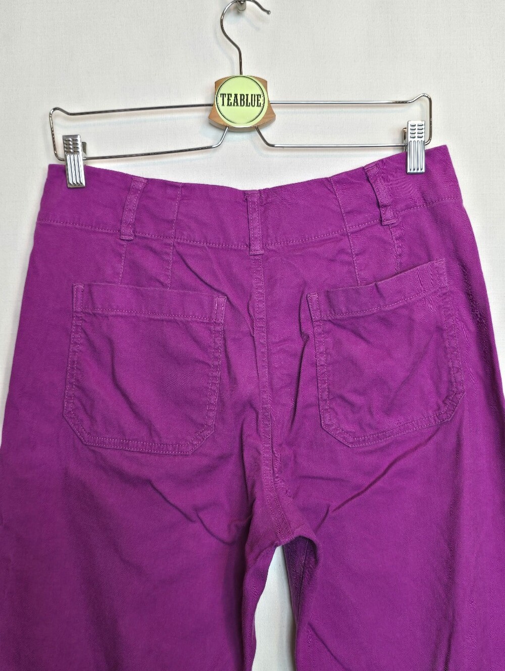 Maeve Colette European Linen Stretch High-Rise Wide-Leg Pants 8p - Picture 9 of 13